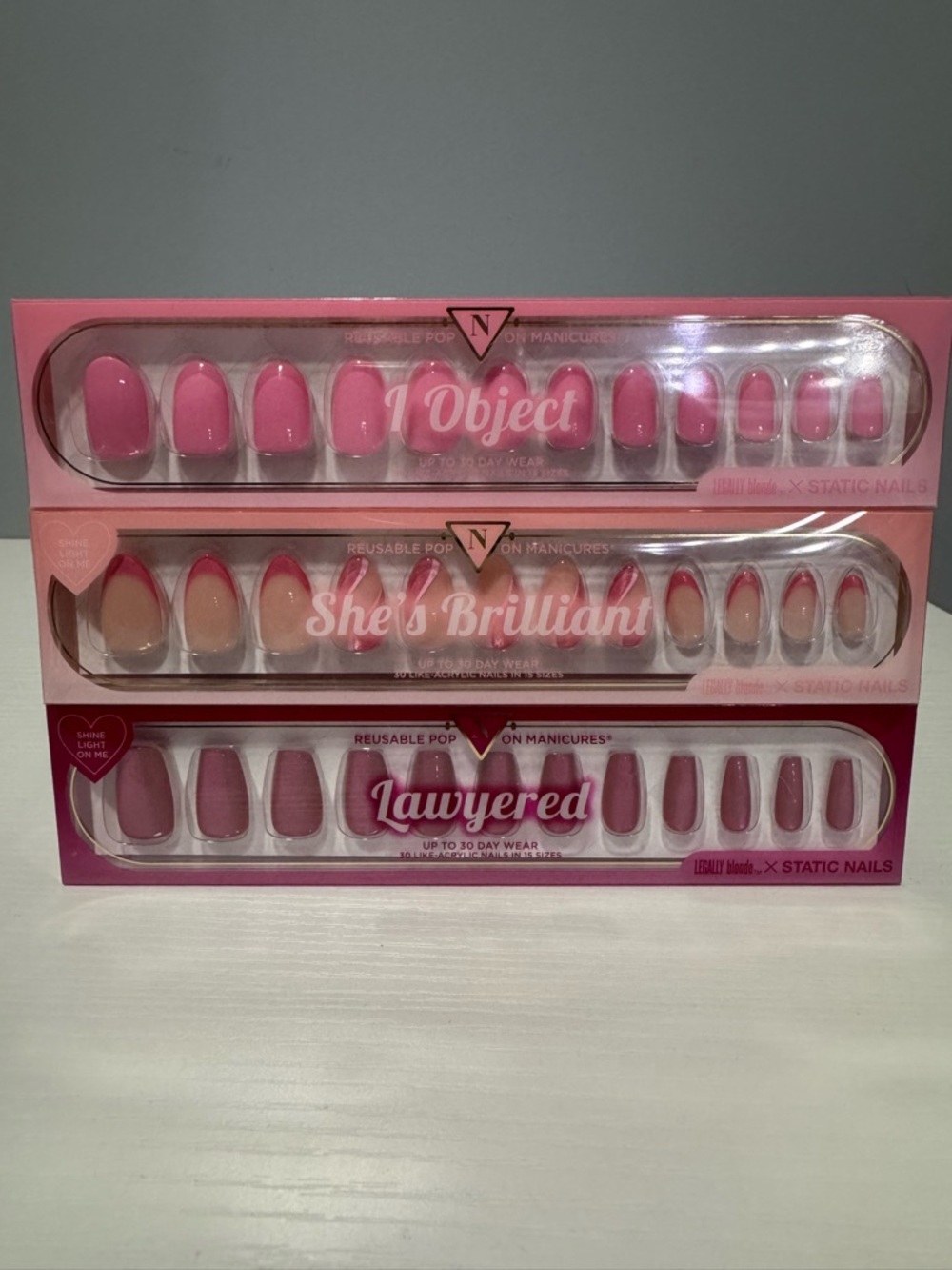 Legally Blonde x Static Nails Bundle